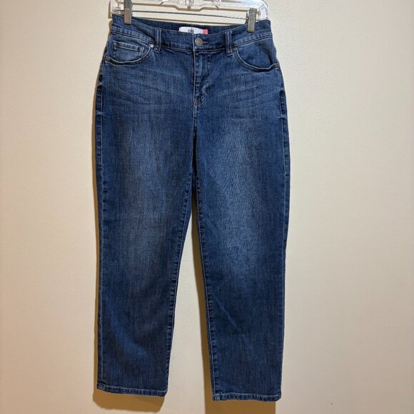 Cabi Soho Jeans Back Seam Straight Leg 4707 - Picture 4 of 15